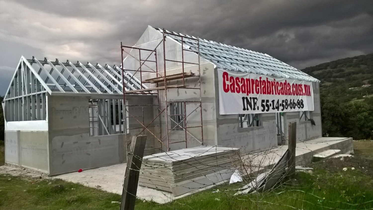 Casa prefabricada en México